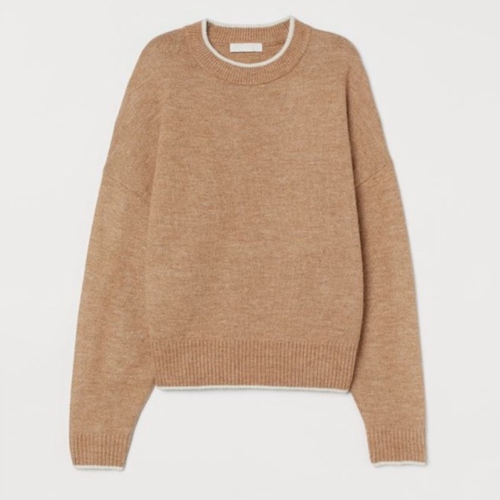 H&M | Fine Knit Brown Sweater Sz M